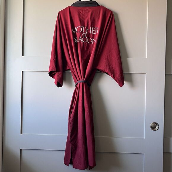 Game of Thrones Mother of Dragon Sleep Robe Women XL/2XL Red Daenerys Targaryen - Picture 7 of 13